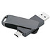 USB Stick Smart, schwarz, 128 GB