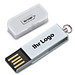 Mini-USB-Stick Swing, 16 GB, silber Mini-USB-Stick Swing, 16 GB, silber