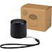Velkis 3 W Bluetooth® Lautsprecher aus recyceltem Kunststoff, schwarz
