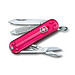 VICTORINOX Taschenmesser Classic SD, 7 Funktionen, pink-transparent