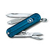 VICTORINOX Taschenmesser Classic SD, 7 Funktionen, petrol-transparent