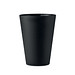 Wiederverwendbarer Becher 300ml FESTA LARGE, Schwarz