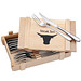 WMF Steakbesteck, 12-teilig, silber
