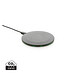 XD COLLECTION 15W-Wireless-Fast-Charger aus recyceltem RCS-Kunststoff, schwarz