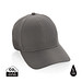XD COLLECTION Impact AWARE™ rPET 6-Panel-Sportkappe, grau