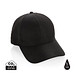 XD COLLECTION Impact AWARE™ rPET 6-Panel-Sportkappe, schwarz