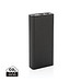 XD XCLUSIVE Terra 20.000mAh 20W Powerbank aus RCS recyceltem Aluminium, grau
