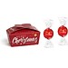 Xmas Ballotin, Milchschokolade (Rot), inkl. Druck