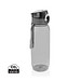 Yide verschließbare Wasserflasche aus RCS rec. PET, 800ml, schwarz
