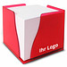 Zettelbox Curve, rot-gefrostet Zettelbox Curve, rot-gefrostet