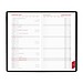 Taschenkalender Pocketdata RedLine mit geheftetem Kalendarium 2027, schwarz