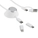 6-in-1 Ladekabel inkl. Kabelhalter REEVES-CONVERTICS DESKTOP, silber