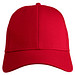 6-Panel-Cap Jack, rot