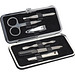 7-teiliges Manikürset, schwarz