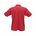 JAMES & NICHOLSON Unisex Poloshirt, rot, M