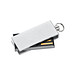 Mini-USB-Stick Swing, 16 GB, silber Mini-USB-Stick Swing, 16 GB, silber