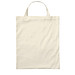 Einkaufstasche Baumwolle, natur, kurze Henkel