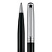 Pierre Cardin Kugelschreiber Didier, schwarze Mine, silber/schwarz Pierre Cardin Kugelschreiber Didier, schwarze Mine, silber/schwarz