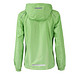 JAMES & NICHOLSON Damen Regenjacke Basic, grün, M