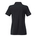 JAMES & NICHOLSON Damen Poloshirt Basic Bio BW, schwarz, L