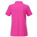 JAMES & NICHOLSON Damen Poloshirt Basic Bio BW, pink, XL