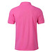 JAMES & NICHOLSON Herren Poloshirt Basic Bio BW, pink, XXL