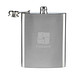 Flachmann Hunter, 200 ml, silber