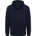 Iqoniq Yengo Hoodie mit Seitentaschen aus rec. Baumwolle, navy blau, XS