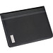 A4 Schreibmappe aus Lederfaserstoff, Variante B, schwarz
