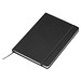 A5 Notizbuch aus Recyclingpapier , schwarz