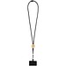 Adhab Smartphone Lanyard mit Bambusdetails, schwarz