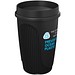 Alto POP 350 ml Becher mit 360°-Deckel, schwarz
