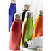 Aluminium Trinkflasche Fancy, 500 ml, rot/silber