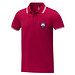 Amarago Polo mit abgesetztem Rand für Herren, rot, M