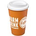 Americano® 350 ml Isolierbecher, orange/weiss