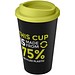 Americano Eco recycelter Becher, 350 ml, schwarz/limone