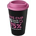 Americano Eco recycelter Becher, 350 ml, schwarz/rosa