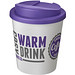 Americano® Espresso 250 ml Isolierbecher mit auslaufsicherem Schraubverschluss, weiß/lila