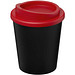Americano® Espresso Eco 250 ml recycelter Isolierbecher, schwarz/rot