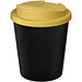 Americano® Espresso Eco 250 ml recycelter Isolierbecher mit auslaufsicherem Deckel, schwarz