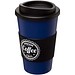 Americano Isolierbecher mit Schutzring, 350 ml, blau,schwarz
