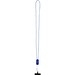 Anser Smartphone Lanyard aus recyceltem Kunststoff mit 27 W 5-in-1 integriertem Kabel, royalblau