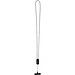 Anser Smartphone Lanyard aus recyceltem Kunststoff mit 27 W 5-in-1 integriertem Kabel, schwarz