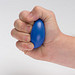 Anti-Stress-Knautschball aus knetbarem Schaumstoff, blau