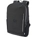 Aqua wasserabweisender 15 Laptop-Rucksack aus GRS Recyclingmaterial 21 L, schwarz