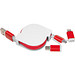 Ausziehbares Ladekabel 3in1, rot