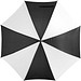 Automatik-Stockschirm, Schwarz/Weiß
