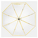 Automatischer Windproof-Stockschirm VIP,gelb, transparent