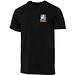 Azurite 160 g/m² Kurzärmeliges T-Shirt Bio Baumwolle (OCS), unisex, schwarz, S