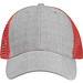 Baseballcap mit Netz, rot